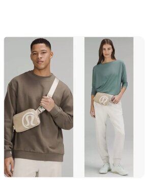 Lululemon | "Trench, White Opal" Everywhere 1L Belt Bag